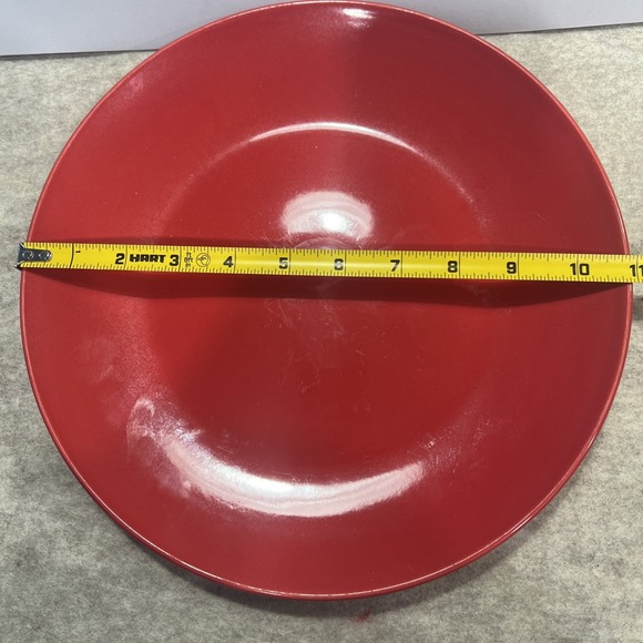 Royal Norfolk‎ Solid Red - 10-7/8" Dinner Plate 4 Available - Picture 4 of 4